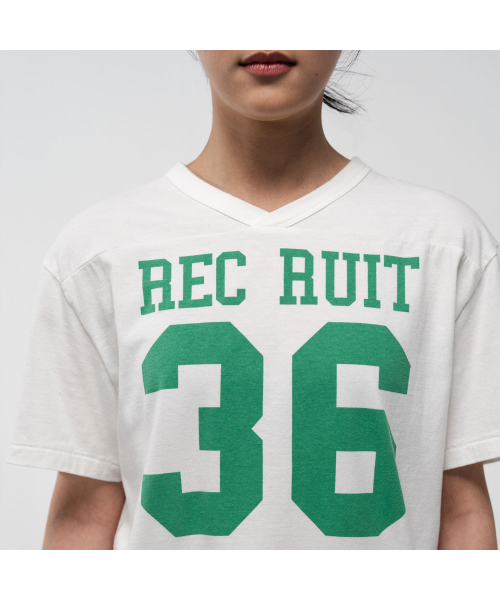 SAFARISPOT（サファリスポット）の「リクルートアスレチックラグビーT ホワイト（Tシャツ/カットソー・メンズ・ホワイト・1/0）」の4枚目の写真