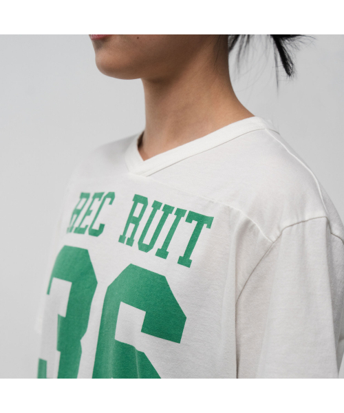 SAFARISPOT（サファリスポット）の「リクルートアスレチックラグビーT ホワイト（Tシャツ/カットソー・メンズ・ホワイト・1/0）」の5枚目の写真