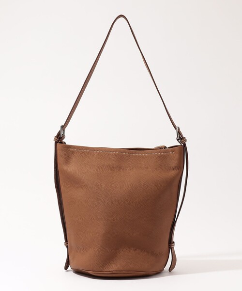 TOMORROWLAND （トゥモローランド）の「【別注】Charles et Charlus Christine シュリンクレザー ショルダーバッグ（ショルダーバッグ・メンズ・ブラック/ブラウン・FREE）」の6枚目の写真