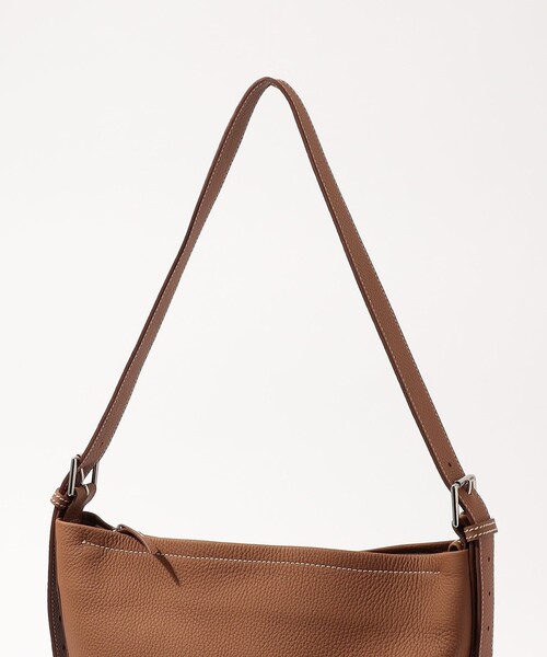 TOMORROWLAND （トゥモローランド）の「【別注】Charles et Charlus Christine シュリンクレザー ショルダーバッグ（ショルダーバッグ・メンズ・ブラック/ブラウン・FREE）」の8枚目の写真