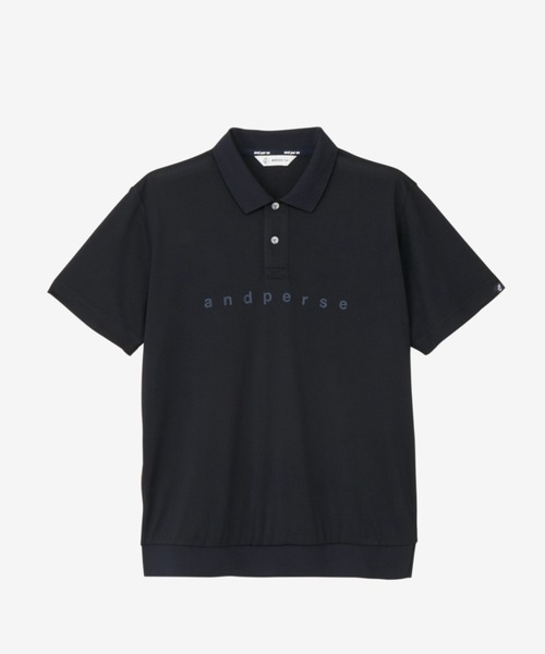 and per se（アンパスィ）の「COOL is COOL 半袖オーバーシャツ（メンズ）（シャツ/ブラウス・メンズ・ホワイト/ネイビー/ホワイト×ネイビー・L/M/LL）」の3枚目の写真