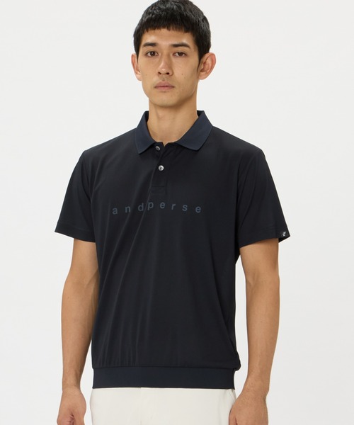 and per se（アンパスィ）の「COOL is COOL 半袖オーバーシャツ（メンズ）（シャツ/ブラウス・メンズ・ホワイト/ネイビー/ホワイト×ネイビー・L/M/LL）」の4枚目の写真