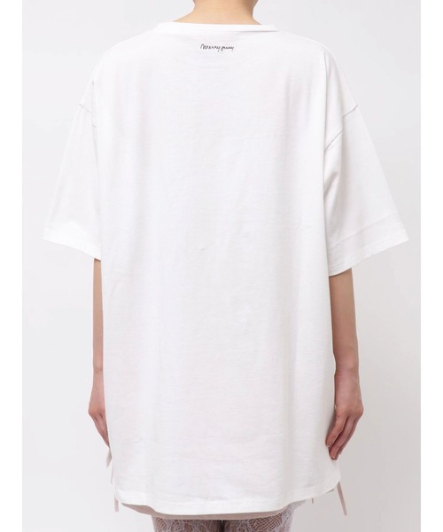 merry jenny(メリージェニー)の「ひるやすみのらねこtee(Tシャツ/カットソー・レディース・オフホワイト/ミント・FREE)」の21枚目の写真