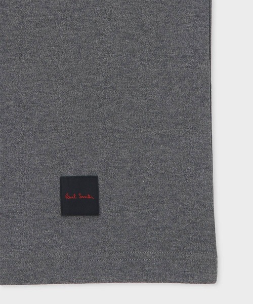 Paul Smith（ポールスミス）の「ストレッチスムース Ｔシャツ【853370 P7342S】（Tシャツ/カットソー・メンズ・ダークグレー/ホワイト/カーキ・MEDIUM/LARGE）」の8枚目の写真
