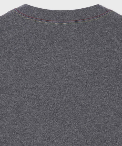Paul Smith（ポールスミス）の「ストレッチスムース Ｔシャツ【853370 P7342S】（Tシャツ/カットソー・メンズ・ダークグレー/ホワイト/カーキ・MEDIUM/LARGE）」の9枚目の写真