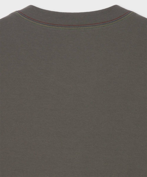 Paul Smith（ポールスミス）の「ストレッチスムース Ｔシャツ【853370 P7342S】（Tシャツ/カットソー・メンズ・ダークグレー/ホワイト/カーキ・MEDIUM/LARGE）」の12枚目の写真