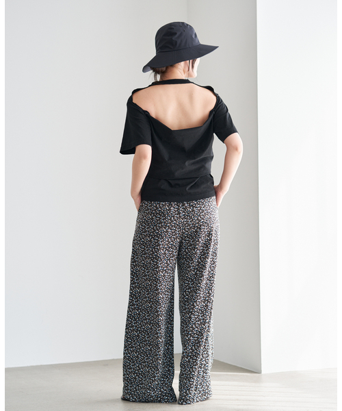 IENA(イエナ)の「CURRENTAGE/カレンテージ デザインカットソー A2561UTS412(Tシャツ/カットソー・レディース・ホワイト/ブラック・FREE)」の12枚目の写真