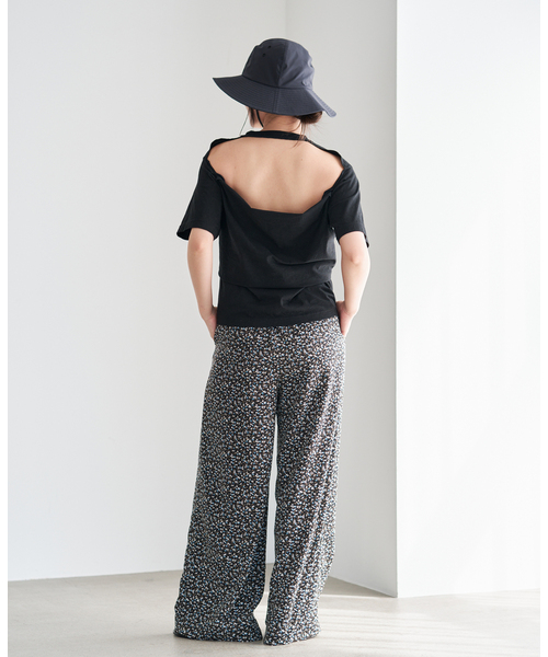IENA(イエナ)の「CURRENTAGE/カレンテージ デザインカットソー A2561UTS412(Tシャツ/カットソー・レディース・ホワイト/ブラック・FREE)」の13枚目の写真