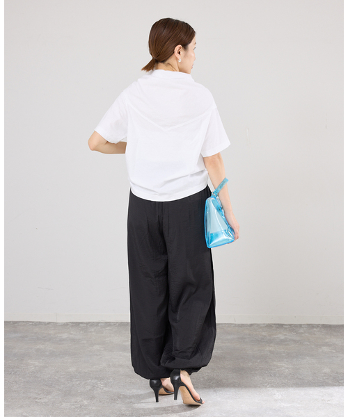 IENA(イエナ)の「CURRENTAGE/カレンテージ デザインカットソー A2561UTS412(Tシャツ/カットソー・レディース・ホワイト/ブラック・FREE)」の21枚目の写真