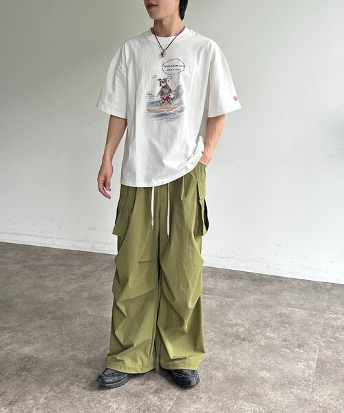 CPCM(シーピーシーエム)の「刺繍アニマルプリントT(Tシャツ/カットソー・レディース・ホワイト系その他2/ホワイト/ホワイト系その他・MEDIUM/LARGE)」の15枚目の写真