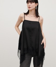 LARUTA（ラルータ）の「【LARUTA】ワッシャーサテン前後2WAYキャミブラウス（キャミソール）」