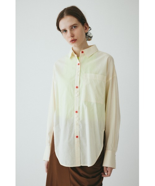 HeRIN.CYE(ヘリンドットサイ)の「Round cut loose shirts ラウンドカットルーズシャツ(シャツ/ブラウス・レディース・アイボリー/ライトブルー/ライトピンク・FREE)」の5枚目の写真