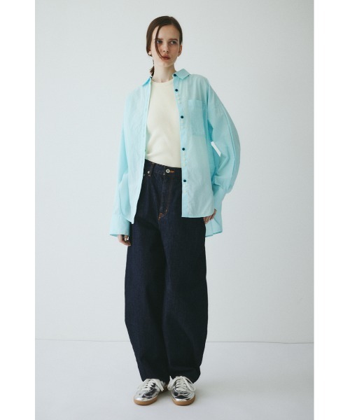 HeRIN.CYE(ヘリンドットサイ)の「Round cut loose shirts ラウンドカットルーズシャツ(シャツ/ブラウス・レディース・アイボリー/ライトブルー/ライトピンク・FREE)」の10枚目の写真