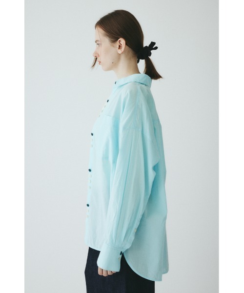 HeRIN.CYE(ヘリンドットサイ)の「Round cut loose shirts ラウンドカットルーズシャツ(シャツ/ブラウス・レディース・アイボリー/ライトブルー/ライトピンク・FREE)」の12枚目の写真