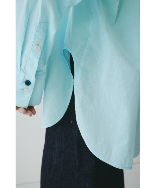 HeRIN.CYE(ヘリンドットサイ)の「Round cut loose shirts ラウンドカットルーズシャツ(シャツ/ブラウス・レディース・アイボリー/ライトブルー/ライトピンク・FREE)」の19枚目の写真