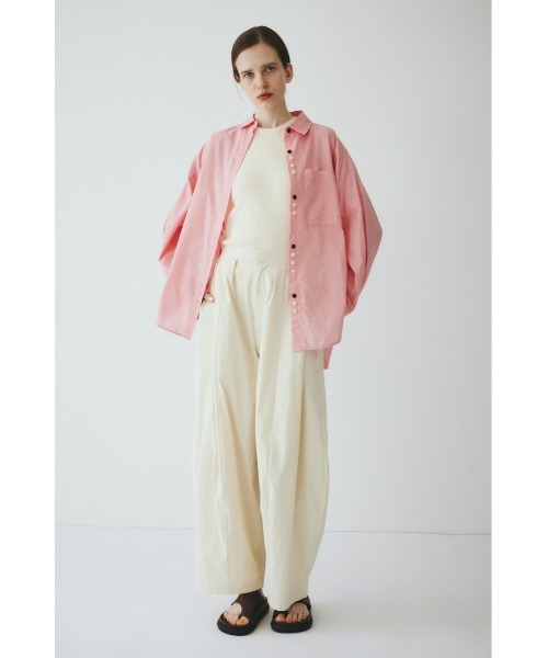 HeRIN.CYE(ヘリンドットサイ)の「Round cut loose shirts ラウンドカットルーズシャツ(シャツ/ブラウス・レディース・アイボリー/ライトブルー/ライトピンク・FREE)」の20枚目の写真