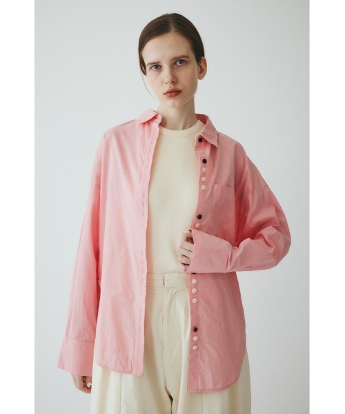 HeRIN.CYE(ヘリンドットサイ)の「Round cut loose shirts ラウンドカットルーズシャツ(シャツ/ブラウス・レディース・アイボリー/ライトブルー/ライトピンク・FREE)」の21枚目の写真