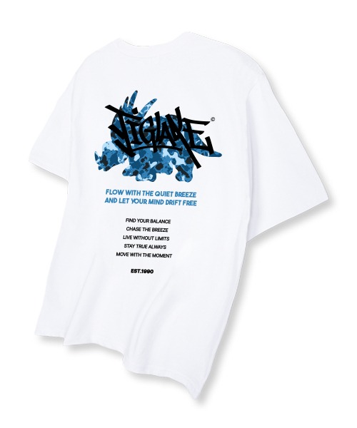 TI.GLAKE(ティーグレイク)の「ザドラゴン オーバーサイズ 半袖Tシャツ ホワイト(Tシャツ/カットソー・メンズ・その他・LARGE/X-LARGE/XX-LARGE)」の3枚目の写真