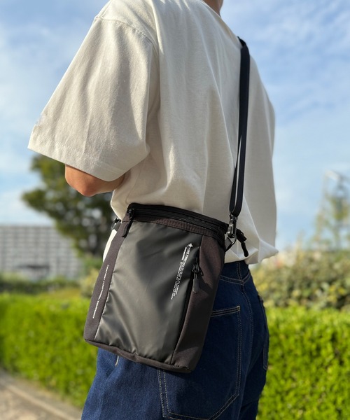 FIRE FIRST（ファイヤーファースト）の「[FIRE FIRST]ファイヤーファースト/2WAY ミニショルダーバッグ/シザーバッグ/撥水 マットポリ（ショルダーバッグ・メンズ・ブラック/グレー・FREE）」の8枚目の写真