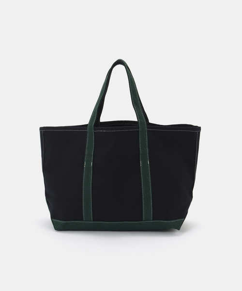 Spick & Span(スピックアンドスパン)の「BIRTHDAYSUIT/バースデースーツ SOLID CANVAS BAG(トートバッグ・レディース・ネイビー/キャメル・FREE)」の8枚目の写真