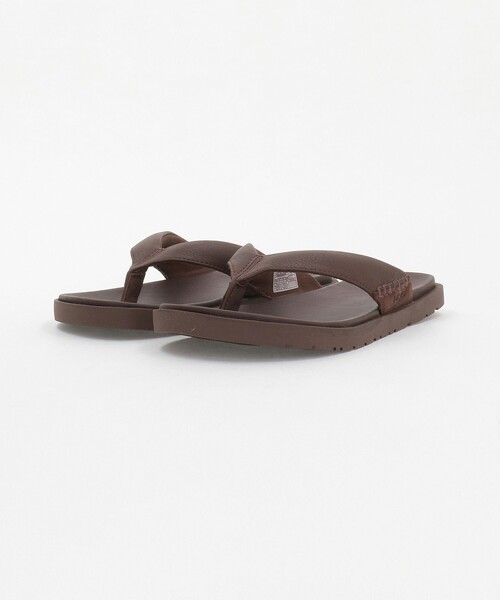 UGG(アグ)の「<UGG>シーサイド 2 フリップ サンダル(サンダル・メンズ・ダークブラウン/ブラック・8/10/9)」の5枚目の写真
