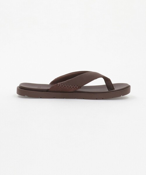 UGG(アグ)の「<UGG>シーサイド 2 フリップ サンダル(サンダル・メンズ・ダークブラウン/ブラック・8/10/9)」の7枚目の写真