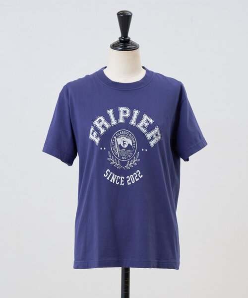 FRIPIER(フリピエ)の「カレッジプリントTee《FRIPIER》(Tシャツ/カットソー・レディース・サックスブルー/ネイビー/レッド・FREE)」の10枚目の写真