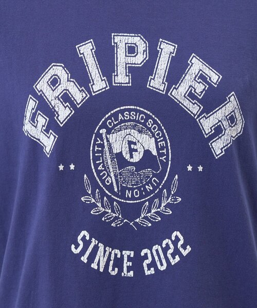 FRIPIER(フリピエ)の「カレッジプリントTee《FRIPIER》(Tシャツ/カットソー・レディース・サックスブルー/ネイビー/レッド・FREE)」の11枚目の写真