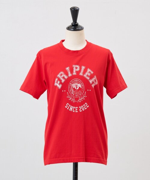 FRIPIER(フリピエ)の「カレッジプリントTee《FRIPIER》(Tシャツ/カットソー・レディース・サックスブルー/ネイビー/レッド・FREE)」の12枚目の写真