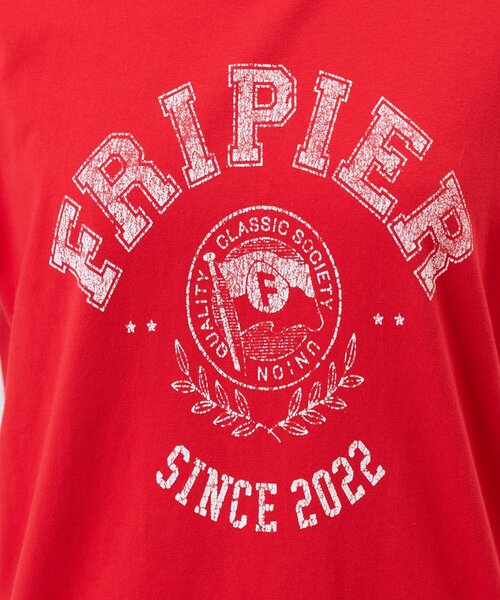 FRIPIER(フリピエ)の「カレッジプリントTee《FRIPIER》(Tシャツ/カットソー・レディース・サックスブルー/ネイビー/レッド・FREE)」の13枚目の写真