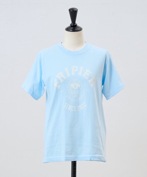 FRIPIER(フリピエ)の「カレッジプリントTee《FRIPIER》(Tシャツ/カットソー・レディース・サックスブルー/ネイビー/レッド・FREE)」の14枚目の写真