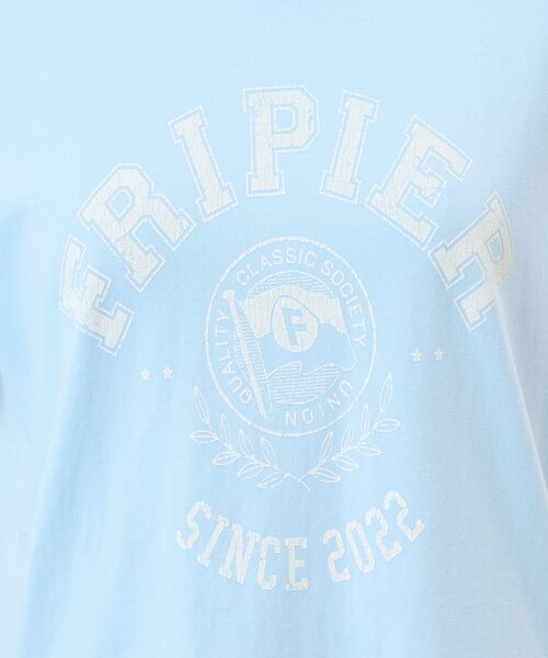 FRIPIER(フリピエ)の「カレッジプリントTee《FRIPIER》(Tシャツ/カットソー・レディース・サックスブルー/ネイビー/レッド・FREE)」の18枚目の写真