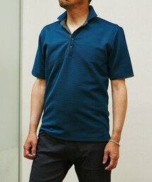 NICOLE selection（ニコルセレクション）の「スキッパーポロシャツ（ポロシャツ）」