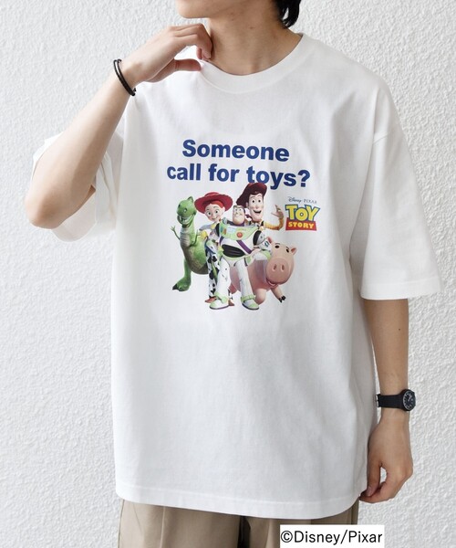 トイストーリー toystory パーソンズTシャツ付き persons SHIPS any:〈洗濯機可能〉TOYSTORY/トイ・ストーリー/ メッセージ