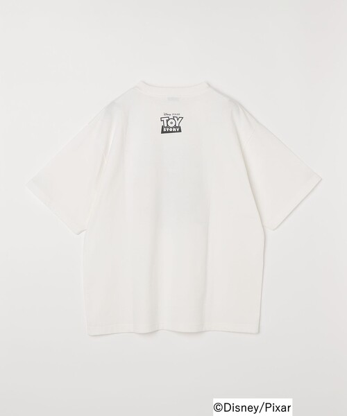 Disney(ディズニー)の「SHIPS any:〈洗濯機可能〉TOYSTORY/トイ・ストーリー/ メッセージ プリント ロゴ Tシャツ(Tシャツ/カットソー・メンズ・ホワイト/ホワイト系その他/ダークグレー・MEDIUM/LARGE/X-LARGE)」の10枚目の写真