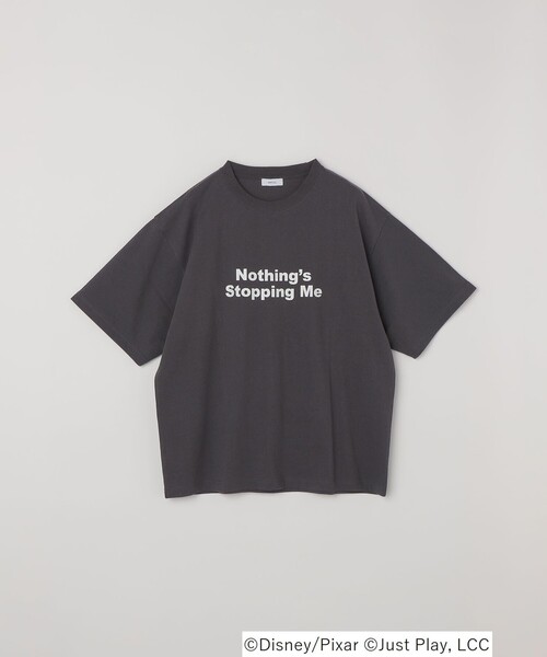 Disney(ディズニー)の「SHIPS any:〈洗濯機可能〉TOYSTORY/トイ・ストーリー/ メッセージ プリント ロゴ Tシャツ(Tシャツ/カットソー・メンズ・ホワイト/ホワイト系その他/ダークグレー・MEDIUM/LARGE/X-LARGE)」の17枚目の写真