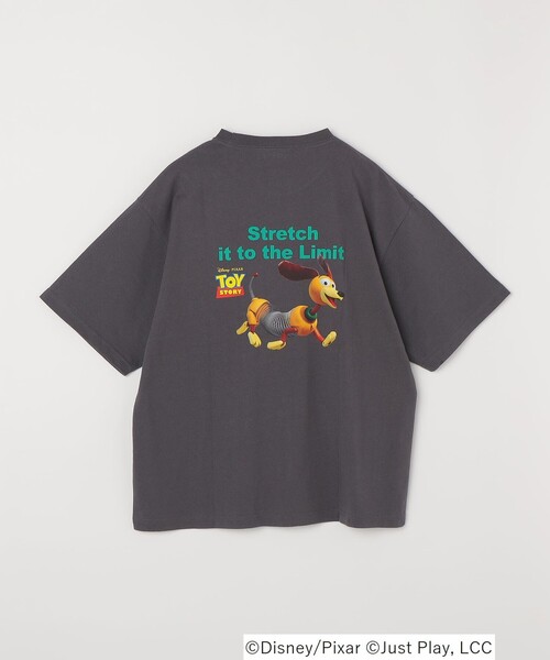 Disney(ディズニー)の「SHIPS any:〈洗濯機可能〉TOYSTORY/トイ・ストーリー/ メッセージ プリント ロゴ Tシャツ(Tシャツ/カットソー・メンズ・ホワイト/ホワイト系その他/ダークグレー・MEDIUM/LARGE/X-LARGE)」の18枚目の写真