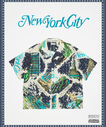 BINDU（ビンドゥー）の「BINDU / ビンドゥー 別注 インディアン コットン パターン 半袖 シャツ（シャツ/ブラウス）」