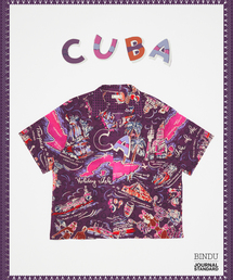 BINDU（ビンドゥー）の「BINDU / ビンドゥー 別注 インディアン コットン パターン 半袖 シャツ（シャツ/ブラウス）」