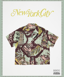 BINDU（ビンドゥー）の「BINDU / ビンドゥー 別注 インディアン コットン パターン 半袖 シャツ（シャツ/ブラウス）」