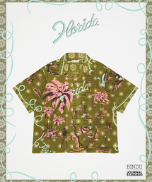 BINDU（ビンドゥー）の「BINDU / ビンドゥー 別注 インディアン コットン パターン 半袖 シャツ（シャツ/ブラウス）」