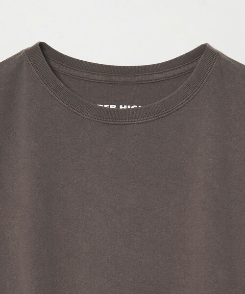 upperhights(アッパーハイツ)の「【別注】<upper hights for conte>ワイド クルーネックTシャツ(Tシャツ/カットソー・レディース・ブラウン系/グレー系・FREE)」の8枚目の写真