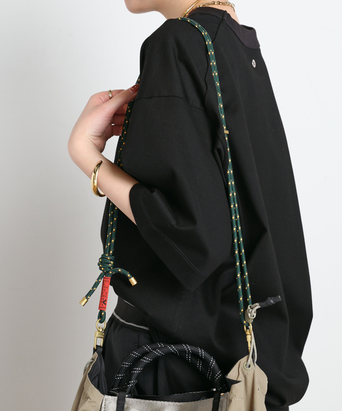 Topologie（トポロジー）の「【Topologie/トポロジー】6mm Rope Strap Forest（その他小物・レディース・カーキ・FREE）」の2枚目の写真