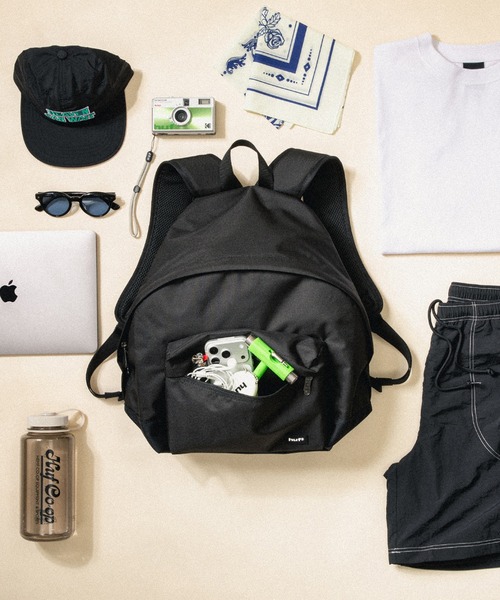 HUF TI-KUFT TECHNOLOGY ブラックリュック HUF eightynine DAYPACK（バックパック/リュック）｜HUF（ハフ）の