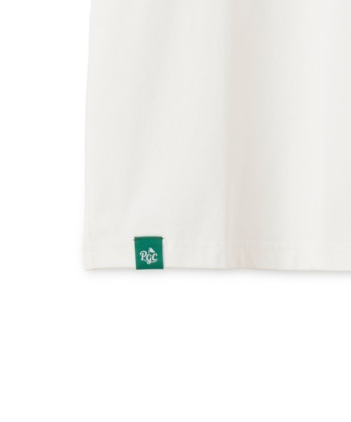 Pacific GOLF CLUB(パシフィックゴルフクラブ)の「CIRCLE LOGO MOCK S/S(Tシャツ/カットソー・レディース・ホワイト/ピンク・M/L/S)」の5枚目の写真