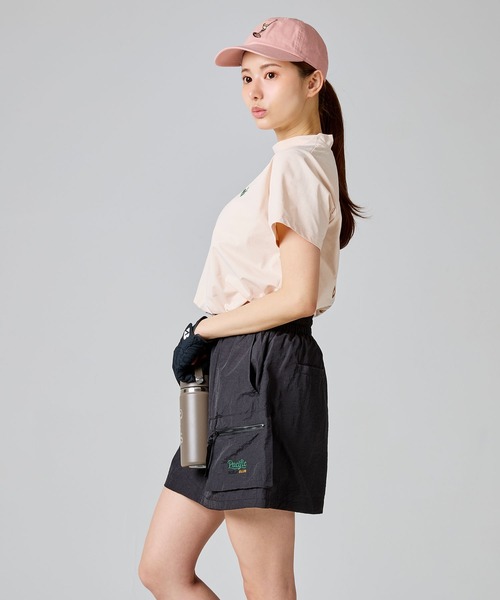 Pacific GOLF CLUB(パシフィックゴルフクラブ)の「CIRCLE LOGO MOCK S/S(Tシャツ/カットソー・レディース・ホワイト/ピンク・M/L/S)」の15枚目の写真