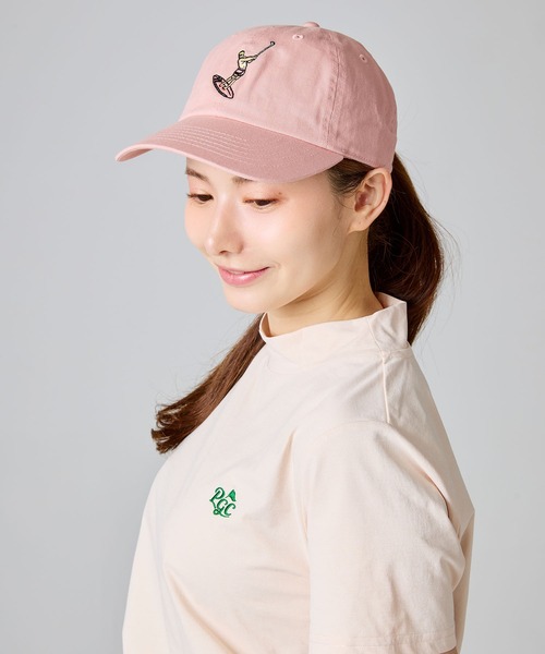 Pacific GOLF CLUB(パシフィックゴルフクラブ)の「CIRCLE LOGO MOCK S/S(Tシャツ/カットソー・レディース・ホワイト/ピンク・M/L/S)」の17枚目の写真