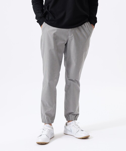 BEAMS GOLF（ビームスゴルフ）の「ORANGE LABEL / ミニ千鳥格子柄 ジョガーパンツ（その他パンツ・メンズ・チャコールグレー/ホワイト/ネイビー・LARGE/MEDIUM/SMALL/X-LARGE）」の2枚目の写真