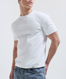 Ribbed t-shirt - white