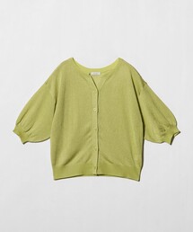 A DAY IN THE LIFE UNITED ARROWS | シアー スキッパーカーディガン 5分袖 ‐ウォッシャブル‐<A DAY IN THE LIFE>(カーディガン/ボレロ)